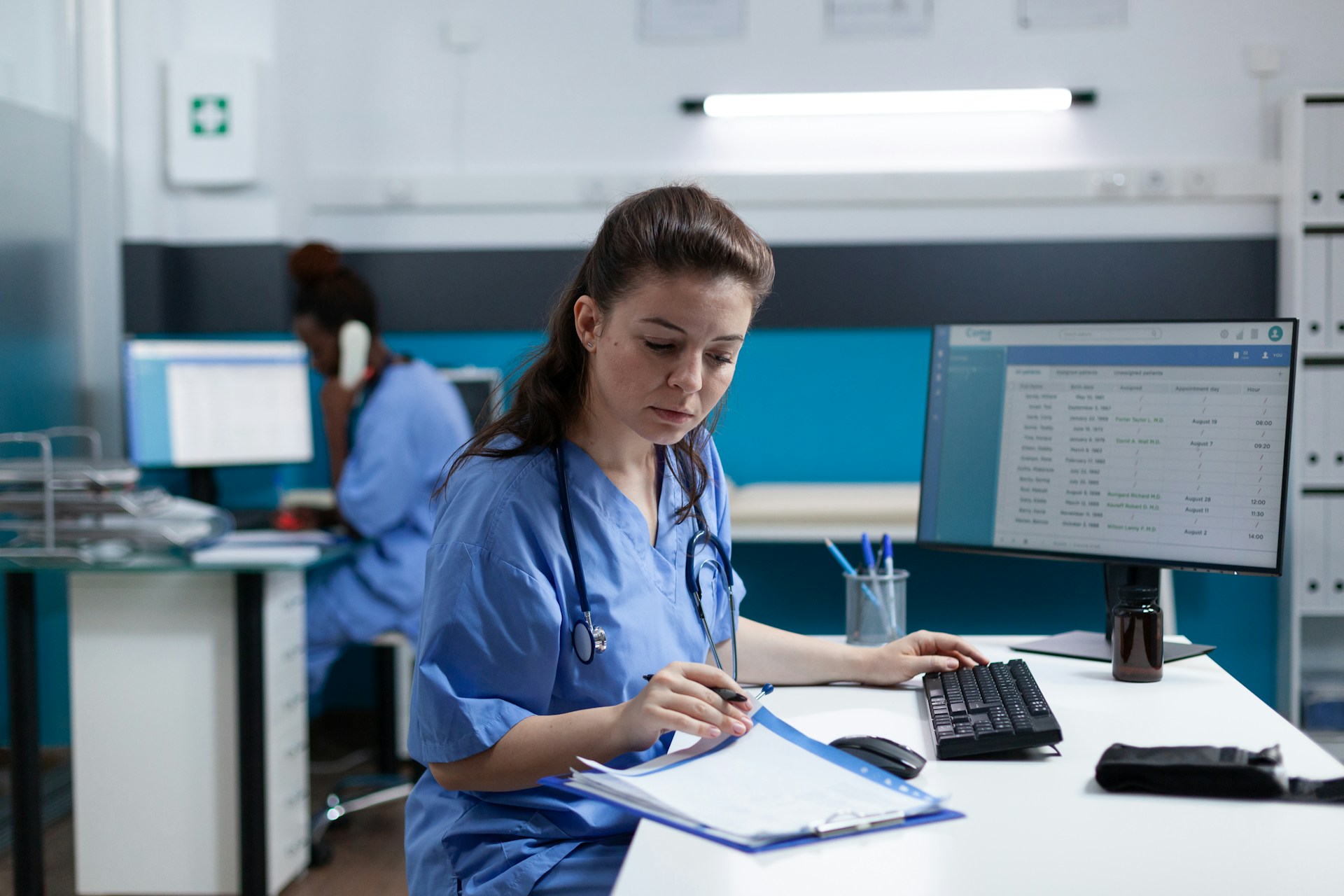 Patient Retention with Locums